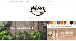 Desktop Screenshot of niblackfoods.com